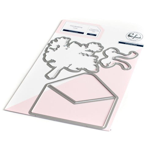 Simon Says Stamp! PinkFresh Studio FLORAL ENVELOPE Die Set 138922