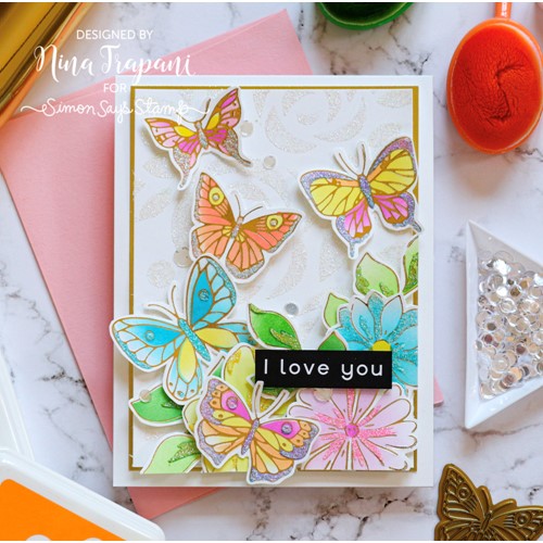 Simon Says Stamp! PinkFresh Studio BRIGHTER DAYS Hot Foil Plate 139422 | color-code:ALT02
