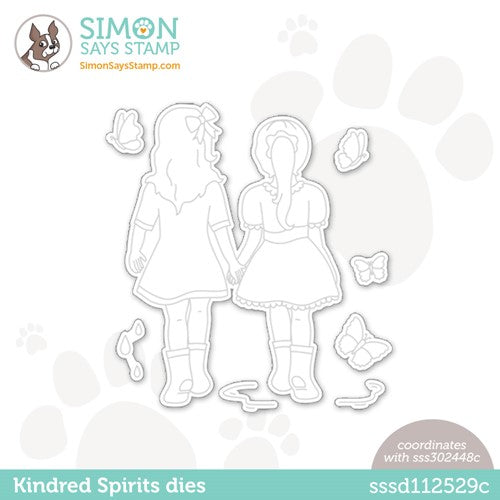 Simon Says Stamp! Simon Says Stamp KINDRED SPIRITS Wafer Dies sssd112529c
