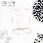 Simon Says Stamp! Simon Says Stamp XL LOVE GREETINGS Wafer Dies sssd112521c | color-code:ALT7