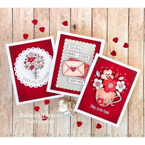 Simon Says Stamp! Simon Says Stamp LOVE YOU BUNCHES Wafer Dies sssd112450c | color-code:ALT0