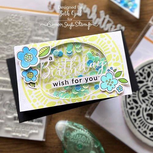 Simon Says Stamp! Simon Says Stamp LOVE YOU BUNCHES Wafer Dies sssd112450c