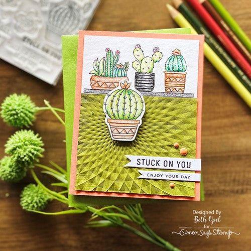 Simon Says Stamp! Simon Says Stamp LOVE YOU BUNCHES Wafer Dies sssd112450c