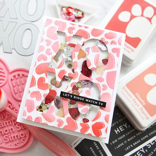 Simon Says Stamp! CZ Design Sentiment Strips SASSY LOVE czg031 | color-code:ALT7