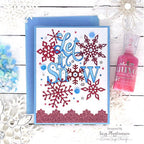 Simon Says Stamp! Simon Says Stamp Suzy's SNOWFLAKE SEASON Watercolor Prints sz0122ss | color-code:ALT3