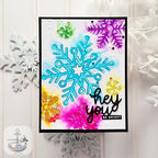 Simon Says Stamp! Simon Says Stamp Suzy's SNOWFLAKE SEASON Watercolor Prints sz0122ss