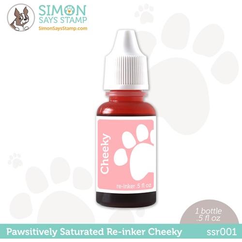 Simon Says Stamp! Simon Says Stamp Pawsitively Saturated RE-INKER CHEEKY ssr001