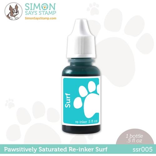 Simon Says Stamp! Simon Says Stamp Pawsitively Saturated RE-INKER SURF ssr005