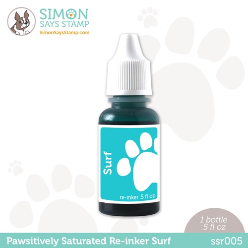 Simon Says Stamp! Simon Says Stamp Pawsitively Saturated RE-INKER SURF ssr005