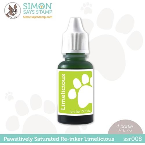 Simon Says Stamp! Simon Says Stamp Pawsitively Saturated RE-INKER LIMELICIOUS ssr008