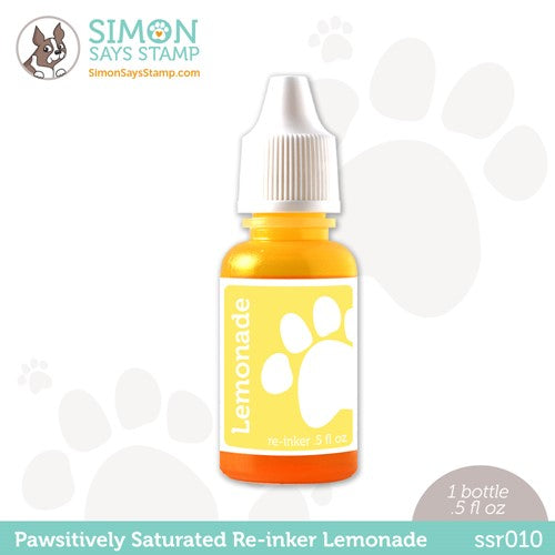 Simon Says Stamp! Simon Says Stamp Pawsitively Saturated RE-INKER LEMONADE ssr010