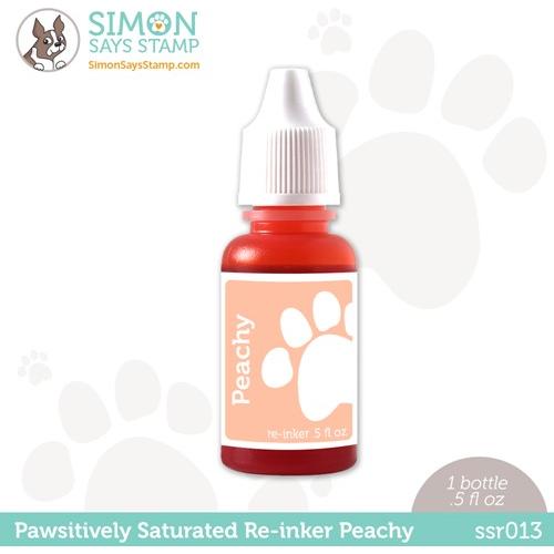 Simon Says Stamp! Simon Says Stamp Pawsitively Saturated RE-INKER PEACHY ssr013