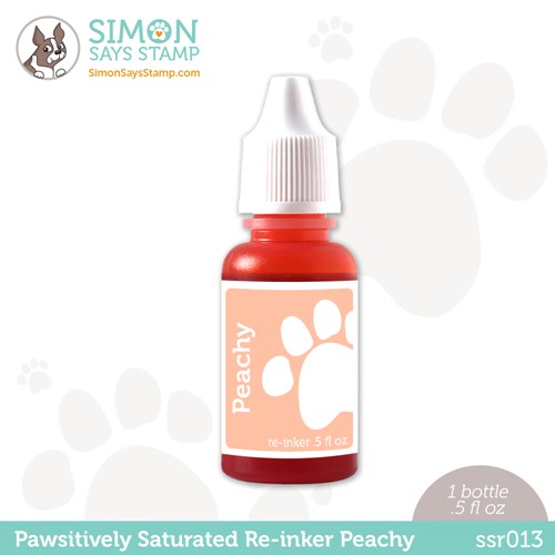 Simon Says Stamp! Simon Says Stamp Pawsitively Saturated RE-INKER PEACHY ssr013