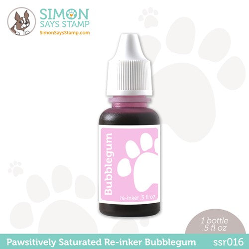 Simon Says Stamp! Simon Says Stamp Pawsitively Saturated RE-INKER BUBBLEGUM ssr016