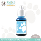 Simon Says Stamp! Simon Says Stamp Pawsitively Saturated RE-INKER MARINE ssr019