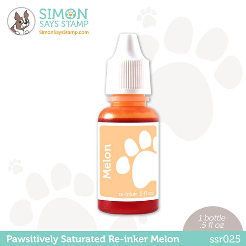 Simon Says Stamp! Simon Says Stamp Pawsitively Saturated RE-INKER MELON ssr025