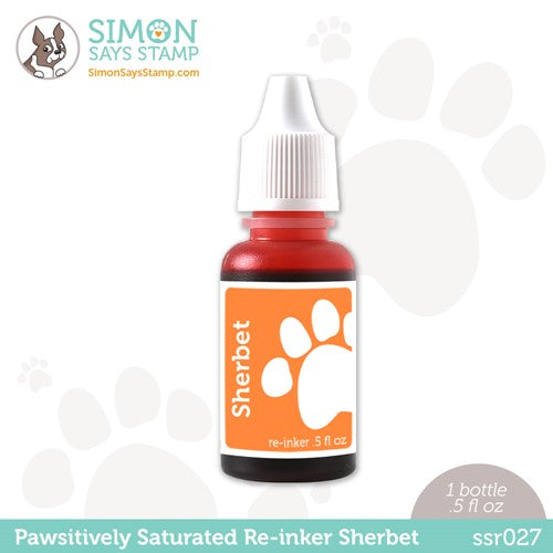 Simon Says Stamp! Simon Says Stamp Pawsitively Saturated RE-INKER SHERBET ssr027