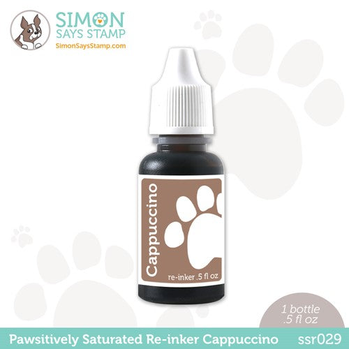 Simon Says Stamp! Simon Says Stamp Pawsitively Saturated RE-INKER CAPPUCCINO ssr029