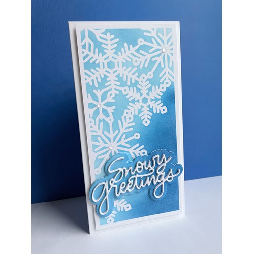 Simon Says Stamp! Simon Says Stamp Stencil MINI SLIMLINE SNOWFLAKE WINDOW ssst221602 | color-code:ALT1