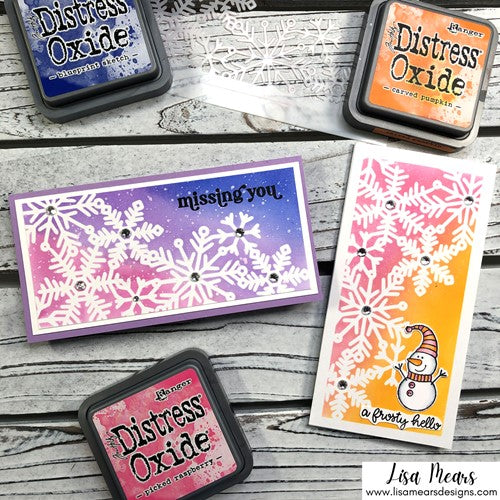 Simon Says Stamp! Simon Says Stamp Stencil MINI SLIMLINE SNOWFLAKE WINDOW ssst221602