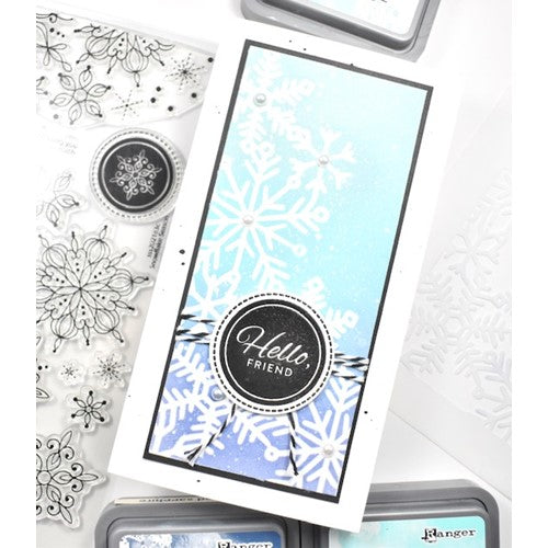 Simon Says Stamp! Simon Says Stamp Stencil MINI SLIMLINE SNOWFLAKE WINDOW ssst221602 | color-code:ALT5
