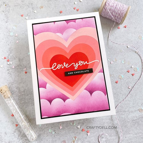 Simon Says Stamp! Simon Says Stamp Stencils HEART MASKS ssst221593 | color-code:ALT0