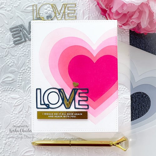 Simon Says Stamp! Simon Says Stamp Stencils HEART MASKS ssst221593 | color-code:ALT6