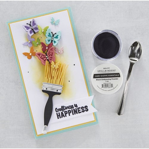 Simon Says Stamp! SCS-177 Spellbinders BLACK Embossing Powder