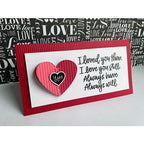 Simon Says Stamp! Simon Says Clear Stamps XL LOVE GREETINGS sss202442c | color-code:ALT0