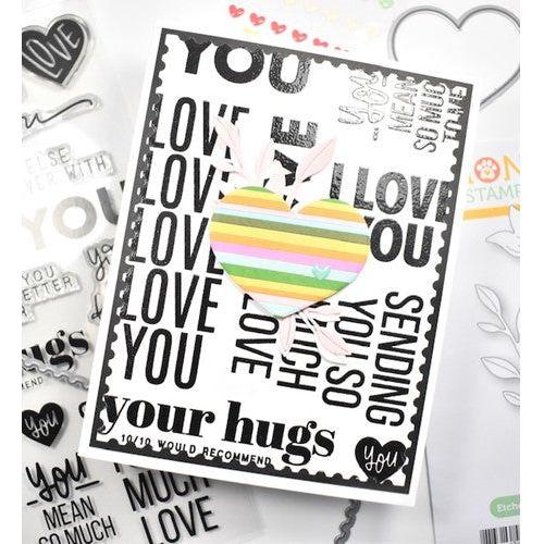 Simon Says Stamp! Simon Says Clear Stamps XL LOVE GREETINGS sss202442c | color-code:ALT3