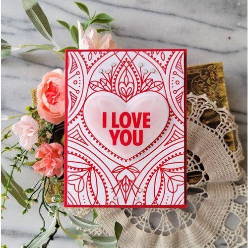 Simon Says Stamp! Simon Says Clear Stamps XL LOVE GREETINGS sss202442c