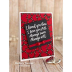 Simon Says Stamp! Simon Says Clear Stamps XL LOVE GREETINGS sss202442c