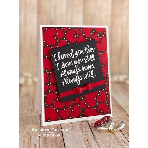 Simon Says Stamp! Simon Says Clear Stamps XL LOVE GREETINGS sss202442c