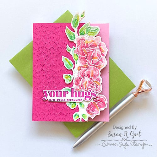 Simon Says Stamp! Simon Says Clear Stamps XL LOVE GREETINGS sss202442c