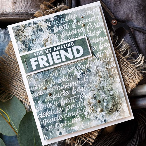 Simon Says Stamp! Simon Says Clear Stamps FRIEND GREETINGS sss302460 | color-code:ALT00
