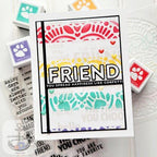 Simon Says Stamp! Simon Says Clear Stamps FRIEND GREETINGS sss302460 | color-code:ALT2