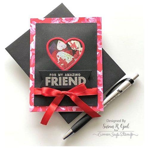 Simon Says Stamp! Simon Says Clear Stamps FRIEND GREETINGS sss302460