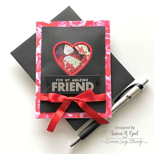 Simon Says Stamp! Simon Says Clear Stamps FRIEND GREETINGS sss302460