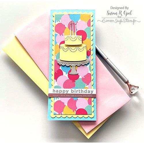 Simon Says Stamp! Simon Says Stamp DECORATED CAKES Wafer Dies s732