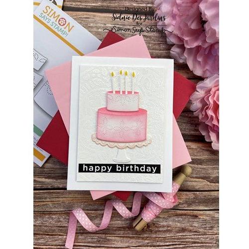 Simon Says Stamp! Simon Says Stamp DECORATED CAKES Wafer Dies s732 | color-code:ALT2