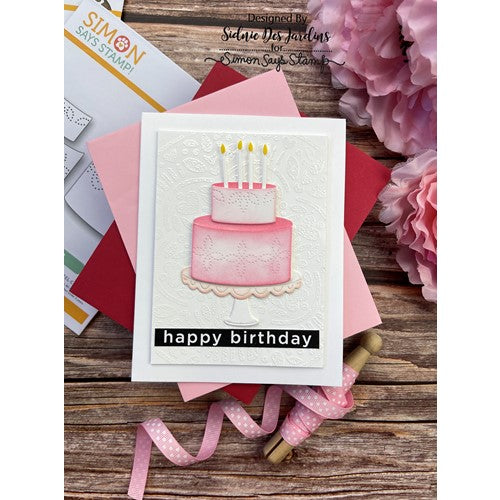 Simon Says Stamp! Simon Says Stamp DECORATED CAKES Wafer Dies s732 | color-code:ALT2