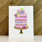 Simon Says Stamp! Simon Says Stamp FANCY CAKE Set Wafer Dies s731