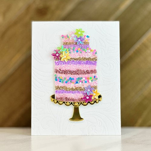 Simon Says Stamp! Simon Says Stamp FANCY CAKE Set Wafer Dies s731