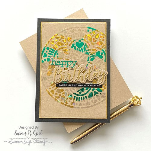 Simon Says Stamp! Simon Says Stamp BIRTHDAY Wafer Dies sssd212467