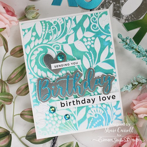 Simon Says Stamp! Simon Says Stamp BIRTHDAY Wafer Dies sssd212467 | color-code:ALT4