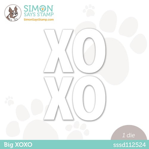 Simon Says Stamp! Simon Says Stamp BIG XOXO Wafer Die sssd112524