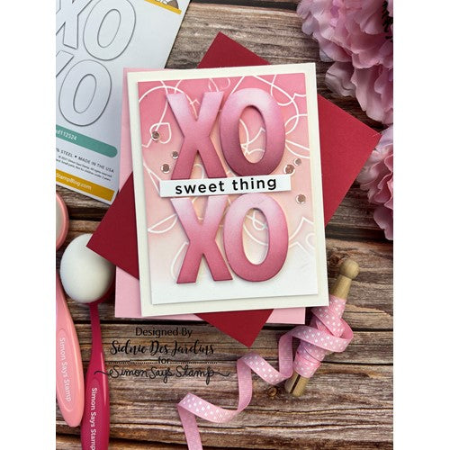 Simon Says Stamp! Simon Says Stamp BIG XOXO Wafer Die sssd112524 | color-code:ALT3