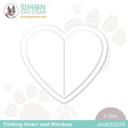 Simon Says Stamp! Simon Says Stamp FOLDING HEART AND WINDOW Wafer Die sssd112526