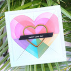 Simon Says Stamp! Simon Says Stamp FOLDING HEART AND WINDOW Wafer Die sssd112526