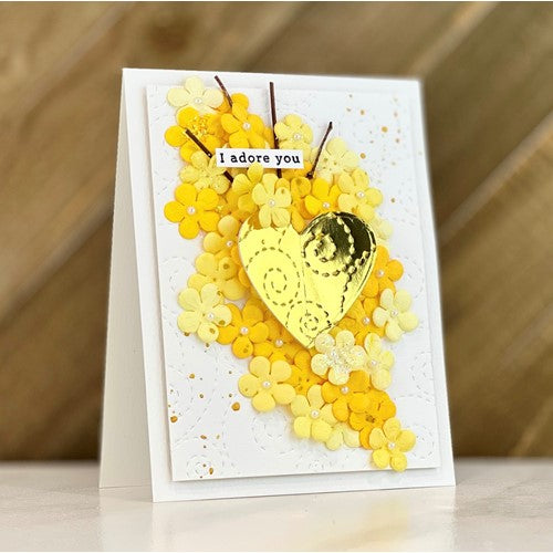 Simon Says Stamp! Simon Says Stamp FOLDING HEART AND WINDOW Wafer Die sssd112526